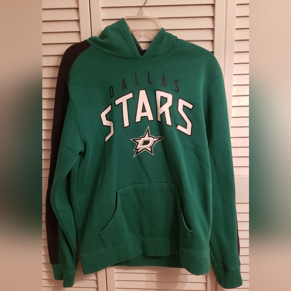 Fanatics Dallas Stars Fanatics Green and Black Hoodie